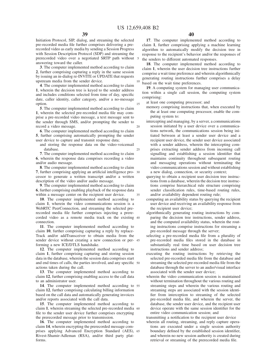 001 · Issued claims; source excerpt page 2